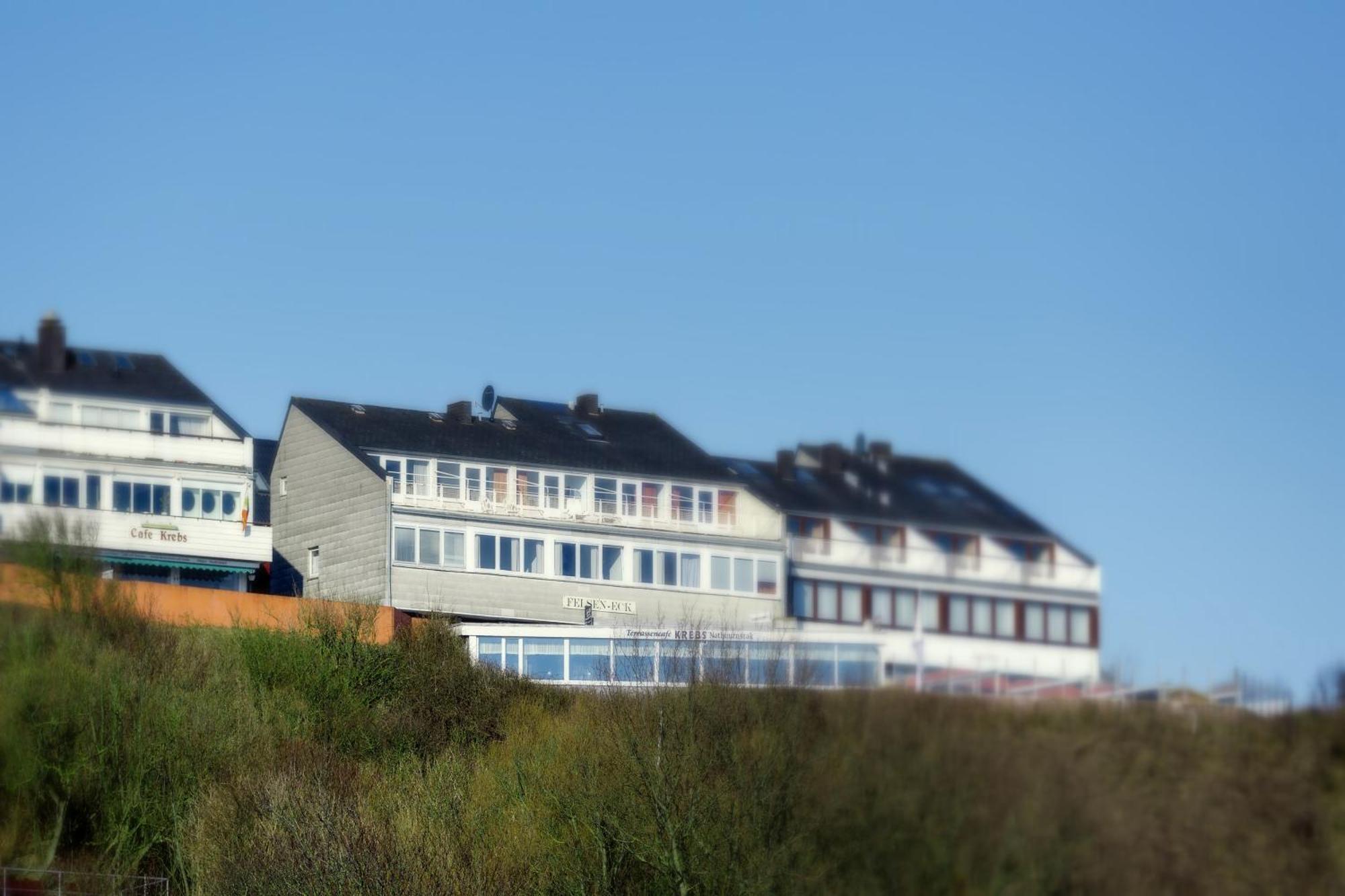 Hotel Felsen-Eck Heligoland Bagian luar foto