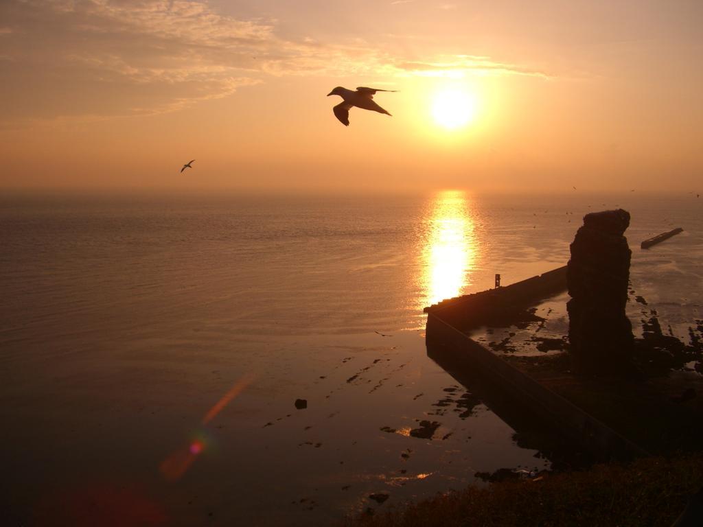 Hotel Felsen-Eck Heligoland Bagian luar foto