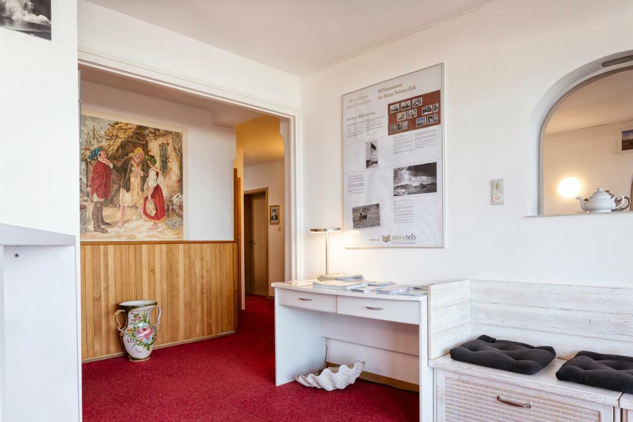 Hotel Felsen-Eck Heligoland Bagian luar foto